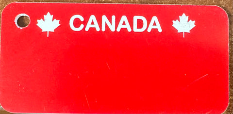 Canada Key Tag